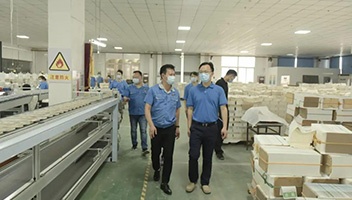 董清总经理带队调研集团安全生产和疫情防控工作