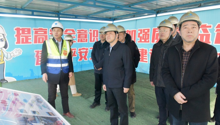 副市长张笑检查水工科技馆项目复工及安全生产、扬尘管控情况