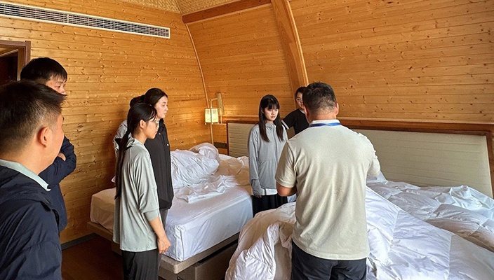 白马湖文旅公司组织开展湿地酒店专题培训