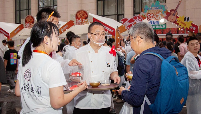 以食为媒，淮扬菜品鉴堂受邀参展“北京国际美食荟”